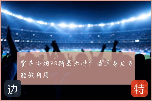 霍芬海姆vs斯图加特：边卫身后可能被利用
